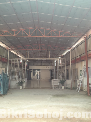 Factory or Warehouse rent